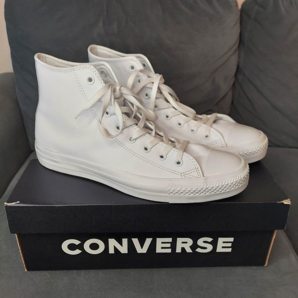 Converse Unisex Adult All Star Leather High Top